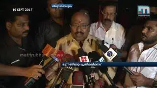 Vellappally Natesan meets CM
