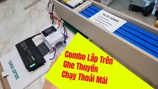 Combo lắp tr&ecirc;n thuyền Lắp tr&ecirc;n ghe? Lắp tr&ecirc;n ph&agrave;Chạy quạt đ&egrave;n tiviChạy nồi cơm? 12v420Ah