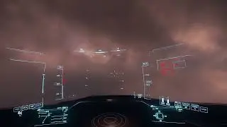 Rainy Morning Approach into Lorville [Star Citizen]