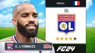 4 SAISONS pour SAUVER LYON sur FC 24 !
