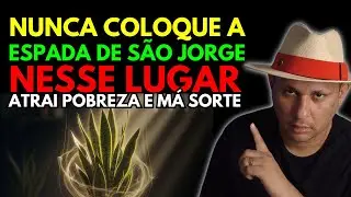 NUNCA COLOQUE A ESPADA DE S&Atilde;O JORGE NESSE LUGAR - Atrai Pobreza e   M&aacute; Sorte!