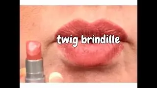 twig brindille by Avon lipstick demo