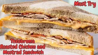 Tried Theobroma Roasted Chicken Sandwich | Amazing taste | foodblogger  | Zomato Delivery