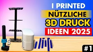 I Printed: 5 n&uuml;tzliche 3D-Druck-Ideen 💡 zum Selberdrucken [2025] | Folge #1 | Druck-Inspirationen