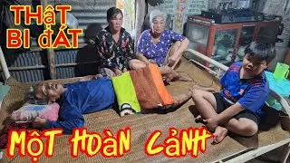 Gia đình em Lê Văn Cường quá khó khăn bệnh không Tiền điều trị 