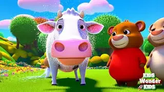 🎉🐄 Leo and Bessie the Cow! A Cheerful Farm Rhyme for Kids