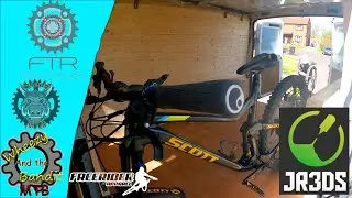 MTB van build | fork mount install