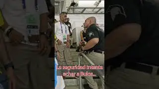 La discusi&oacute;n entre periodista de ESPN, Federico Bulos, y la seguridad del estadio! #espn #argentina