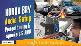 HONDA BRV Audio Setup Using Hypersonic Android System With Xcelsus Speakers & 6 Channel Processor