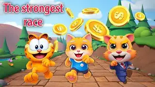 Garfield Rush VS Running Pet VS Cat Runner best gameplay 🔥