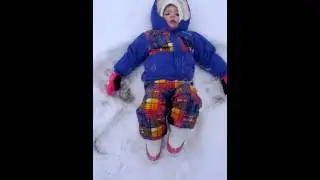 Making a Snow Angel