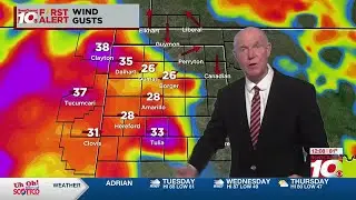 Doppler Dave looks ahead to hot, dry winds this week