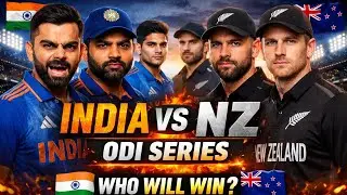 India vs New Zealand ODI Series 🔥 Kohli & Rohit Return | IND vs NZ 2026
