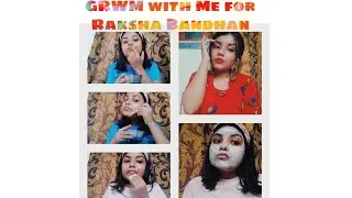 GRWM For Raksha Bandhan ❤️|skin pamepering routine|Pratyusa Das|