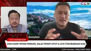 CNO/CNDF timi min an hman nak kong Salai Timmy Htut nih chimfian nak
