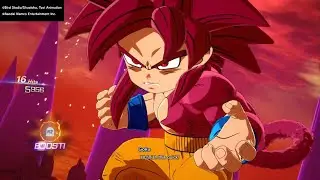 Dragon Ball Sparking Zero SSJ4 Mini Goku vs Gomah