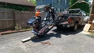rampage motorcycle lift Loading 99 Ultra.
