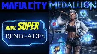Renegade Medallions 😍😍mafia city || Crude crisis mafia city😘 || gold rush mafia city