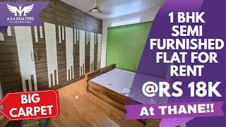 Big Carpet 1 BHK on Rent in Thane | Just ₹18K/Month!