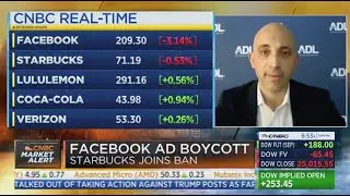 CNBC Squawk Box: ADL CEO Jonathan Greenblatt on Stop Hate For Profit and Facebook