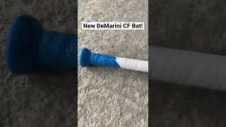 I got a new DeMarini CF baseball bat!!!!!!!!!!