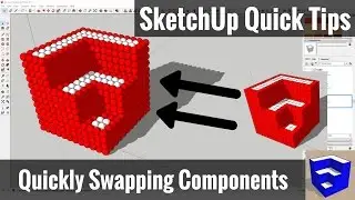 SketchUp Quick Tips - Quickly Swap Components