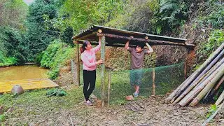 Together build a duck farm. Sewing clothes. New life in the rainforest