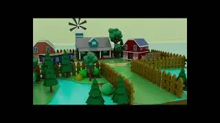 Low poly stylized environment | 3D modeling | Autodesk maya