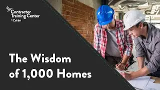 The Wisdom of 1000 homes - An Interview with Residential Home Builders: Brad and Jay Lawler