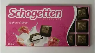 Ich Teste die Schogetten mit Joghurt-Erdbeer Geschmack 😉