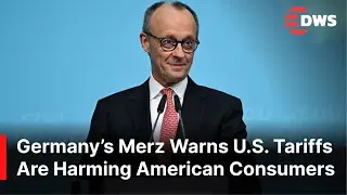 Merz Warns U.S. Tariffs Hurt Economies, Seeks EU Coordination and Trump Discussion in Davos  | AC1N