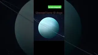 Saturn vs Jupiter vs Uranus vs Neptune ring comparison.#saturn #neptune #jupiter #uranus #discovery