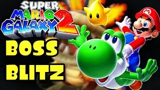 Super Mario Galaxy 2 100% Walkthrough 🌌 Boss Blitz Galaxy Comet