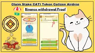 catizen stake withdrawal process || Claim Stake CATI Token Catizen on Binance