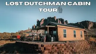 Lost Dutchman State Park Cabin Tour and Camp Out