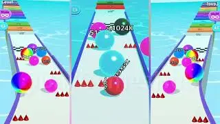 Ball Run 2048 vs Ball Run Infinity Play | Satisfying Ball Games Hub LIVE 🔴 24/7