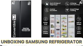 Samsung 653 L, 3 Star, Frost Free, Double Door, Convertible 5-in-1 Digital Inverter, Refrigerator 🙏