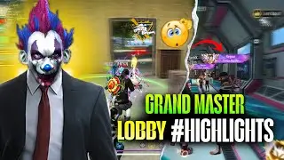 Intense Grand Master Lobby Fights | Free Fire Highlights | REDMI TURBO 4 PRO/POCO F7 FF Gameplay 💥