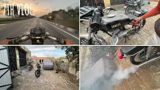 💥Yamaha Di Modification Kr Diti Start🚀RX135🚀 Kr Lia Start Ajj🔥 After 5 Months 🚀💥