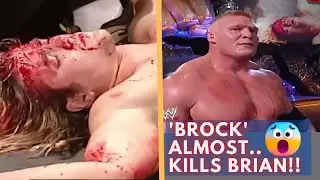 Brock Makes Brian Bleed!! Brock Lesnar vs Brian Kendrick Spanky SmackDown! 2003 - Wrestling Rewind