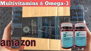 Multivitamins and Omega-3 Capsules Unboxing || Healthkart ||  || Amazon || Ozzy Tv Official Video