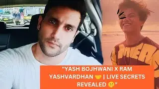 Unfiltered Insta Live with Ram Yashvardhan & Yash Bhojwani 🤩🎙️ | Late Night Vibes 🌙💘