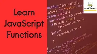 Learn JavaScript - Basics of Functions #JavaScript #Coding