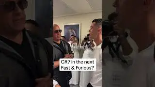CR7 in the next Fast & Furious?