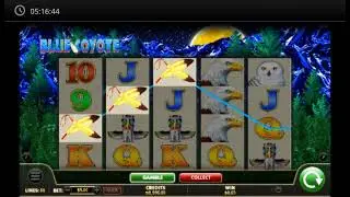 Demo gameplay of Blue Coyote by Aruze Gaming