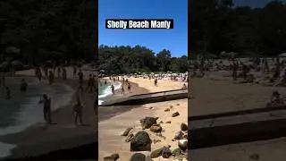 BUSY BEACH IN SUMMER