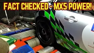 Мы проводим динамометрические испытания этого модифицированного MX5 NC, чтобы выяснить, соответст...
