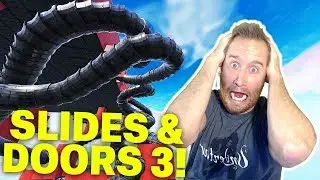Playing MackJack's Slides & Doors Escape Maze 3 in Fortnite Creative Mode! Map Code Included!