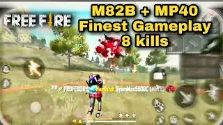 M82B + MP40 unbeatable headshots gameplay must watch || Garena free fire || Gaming engineer ||