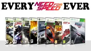 Evolution of Need for Speed Games for XBOX 360 | 2005-2013 (Unboxing + Gameplay)